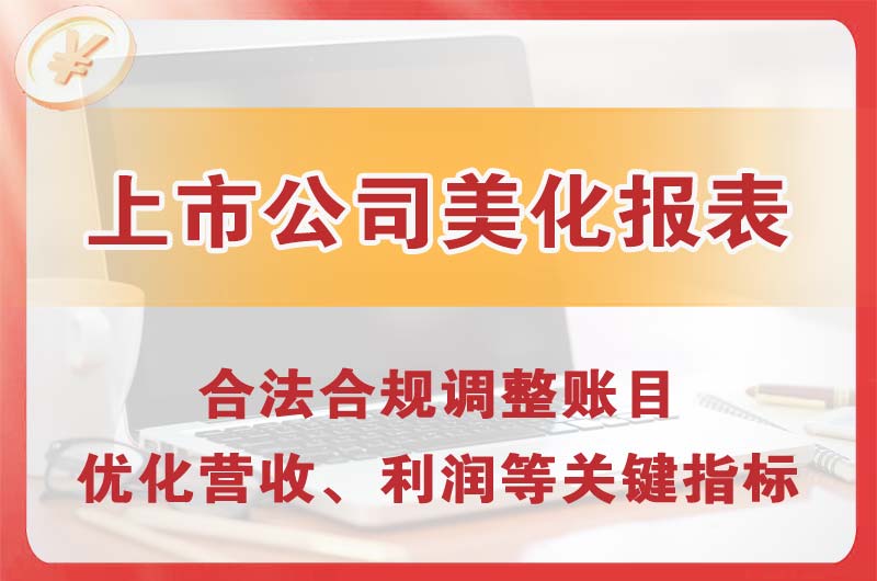 涟源上市公司美化报表